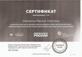 Самообразование(участие в вебинарах, семинарах, конференциях и др.) 