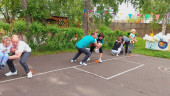 Семейный спортивный праздник "на старт всей семьей"