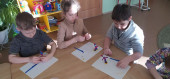 Лепка "Лыжники"
