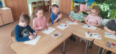 Лепка "Лыжники"