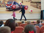 На детской железной дороге