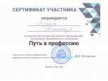 Муниципальный конкурс "Путь в профессию"