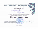 Муниципальный конкурс "Путь в профессию"