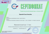 Дипломы, грамоты, сертификаты 2020-2021