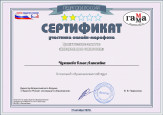 Дипломы, грамоты, сертификаты 2020-2021