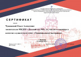 Дипломы, грамоты, сертификаты 2021-2022