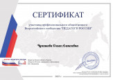 Дипломы, грамоты, сертификаты 2023-2024 уч. год