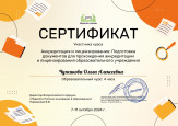 Дипломы, грамоты, сертификаты 2024-2025 уч. г.