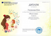 Дипломы участников и победителей Всероссийских конкурсов