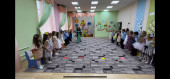  Праздник  осени в подготовительных группах детского сада.
