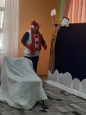Театрализованное  представление в ДОУ "Солнце и снеговик".