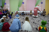 Новогодние мероприятия в средних группах детского сада.