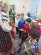 "Рождественские святки" в подготовительной группе "Волшебники"