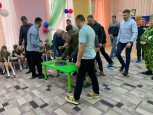День  Защитника Отечества в подготовительных группах детского сада.