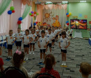 Спортивное развлечение "Осенние старты"в старшей группе "Созвездие"