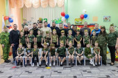 День Защитника Отечества в средних группах детского сада.