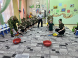 Мероприятие , посвященное 23 февраля  в младших группах детского сада.