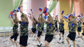 23 февраля в подготовительных группах : "Созвездие", "Затейники", "Волшебники"