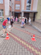 Спортивное развлечение в подготовительной группе "Затейники"