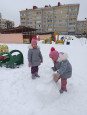 Снег, снежок...