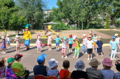 Развлечение, посвящённое Дню защиты детей. (все группы).
