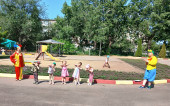 Развлечение, посвящённое Дню защиты детей. (все группы).