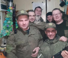 Поздравительная ёлочка для воинов СВО