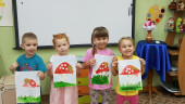 Рисуем осень...
