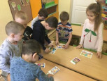 Фрагмент фронтального занятия.