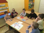 Фрагментфронтального занятия с детьми