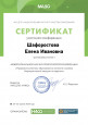 2023-2024 Сертификат