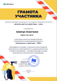 Участие обучающихся в заочных мероприятиях  