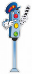 Инспектор ГИБДД в гостях у ребят группы  "Одуванчик"