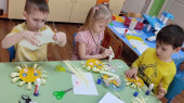 Аппликация в старшей группе "Широкая масленица".