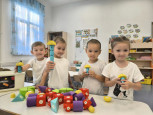 Осенний лес и грибы. 
