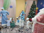 Новогодний утренник в группе "Золотой Ключик"