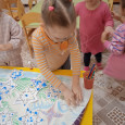 Коллективная работа.Снежинки.