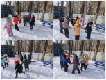 Веселые прогулки зимой