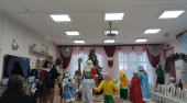 Новогодний праздник в подготовительной группе.