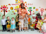 Осенний праздник в ясельной группе.