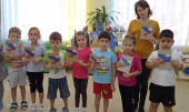 Аппликация " Голубь"