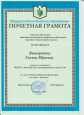 Награды муниципального уровня