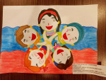 Участие в муниципальном конкурсе рисунков ко Дню Народного Единства