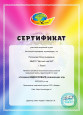 2022-2023 Сертификат