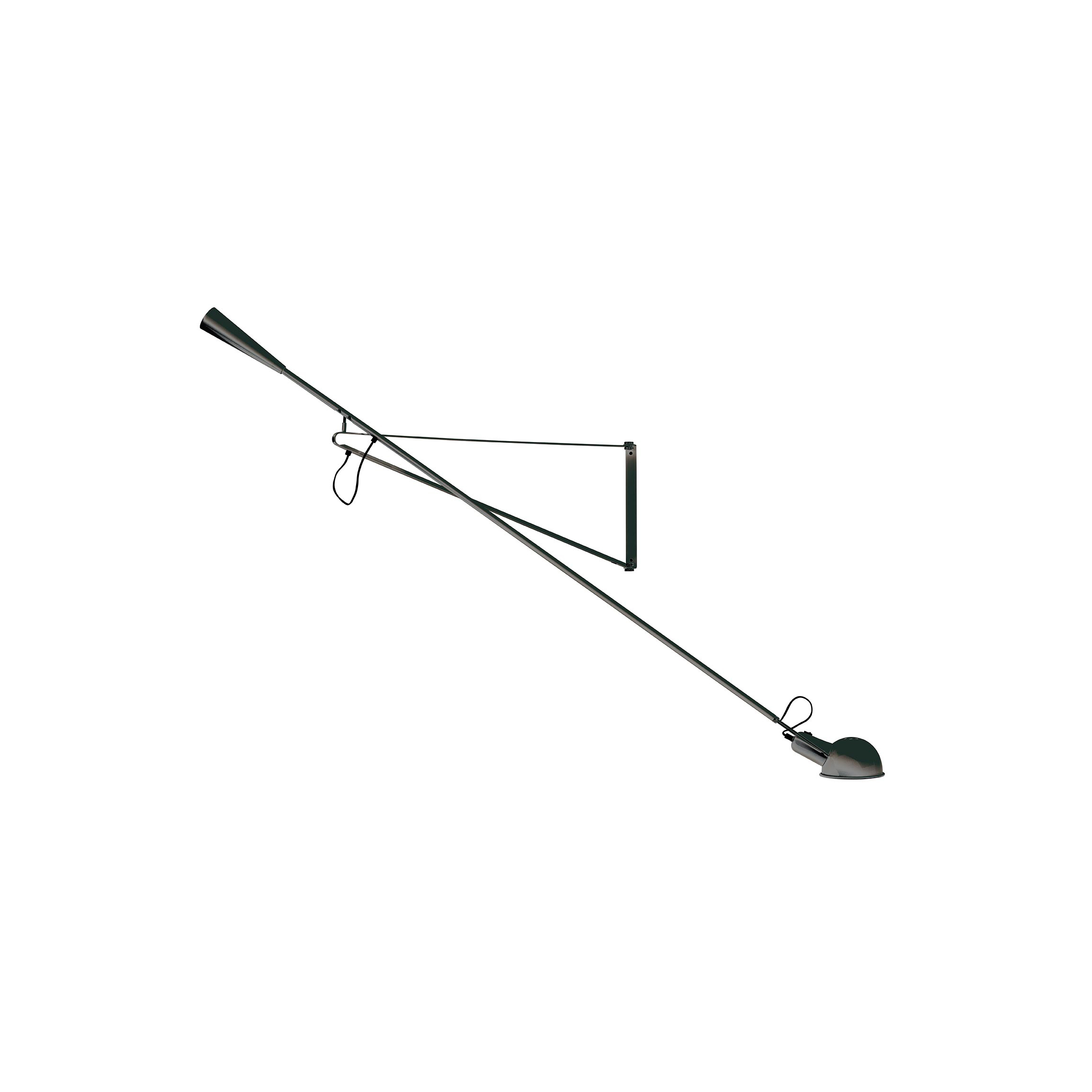 Euklides Flos 265 Wall Lamp Black