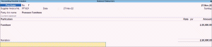 Fixed Assets Purchase in TallyPrime