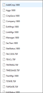 TSF Files TallyPrime