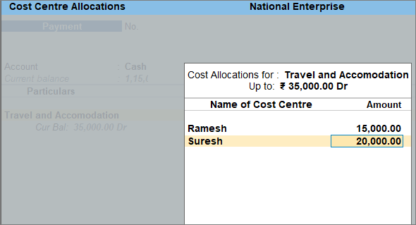 Cost-Centre-Allocation