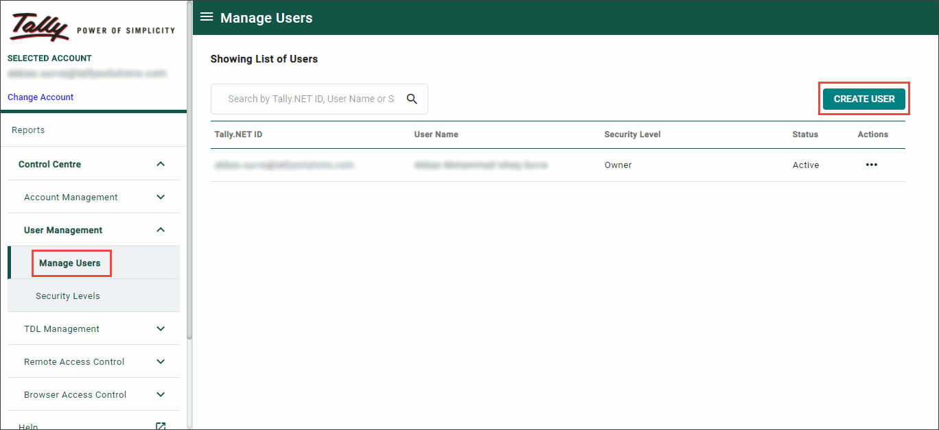 Create Tally.NET IDs