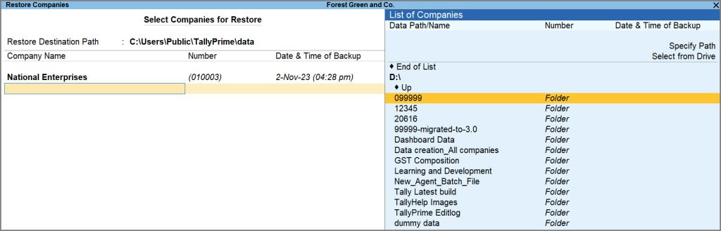 Restore-companies